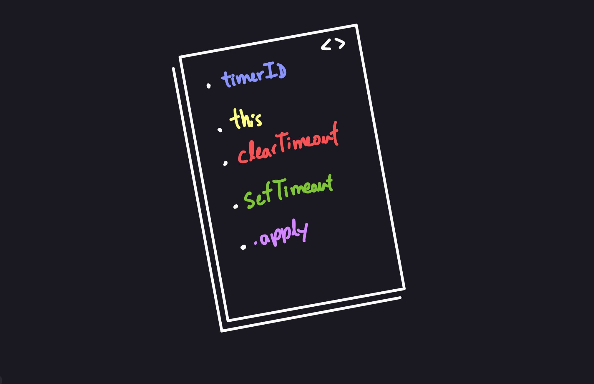 Ilustração do Debounce